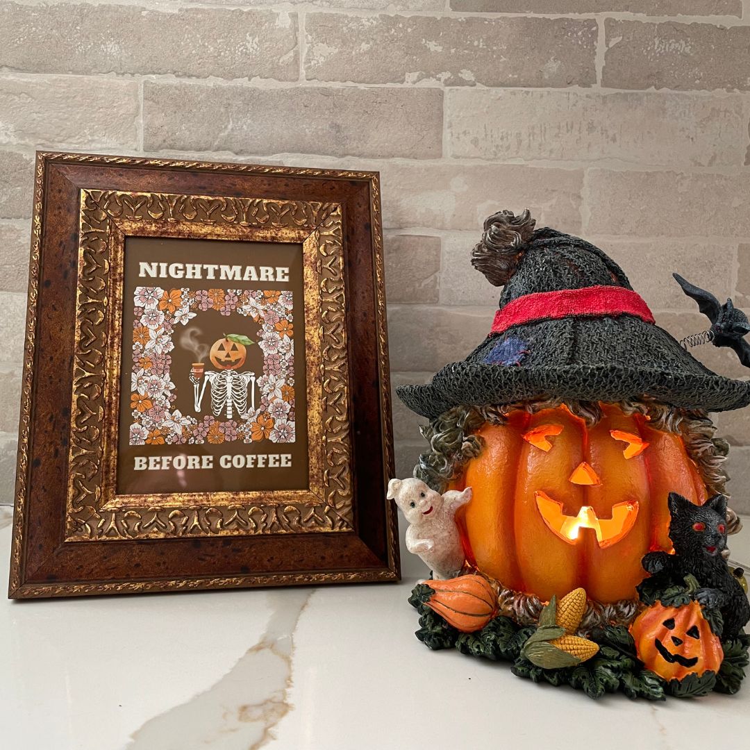 Nightmare Before Coffee Poster