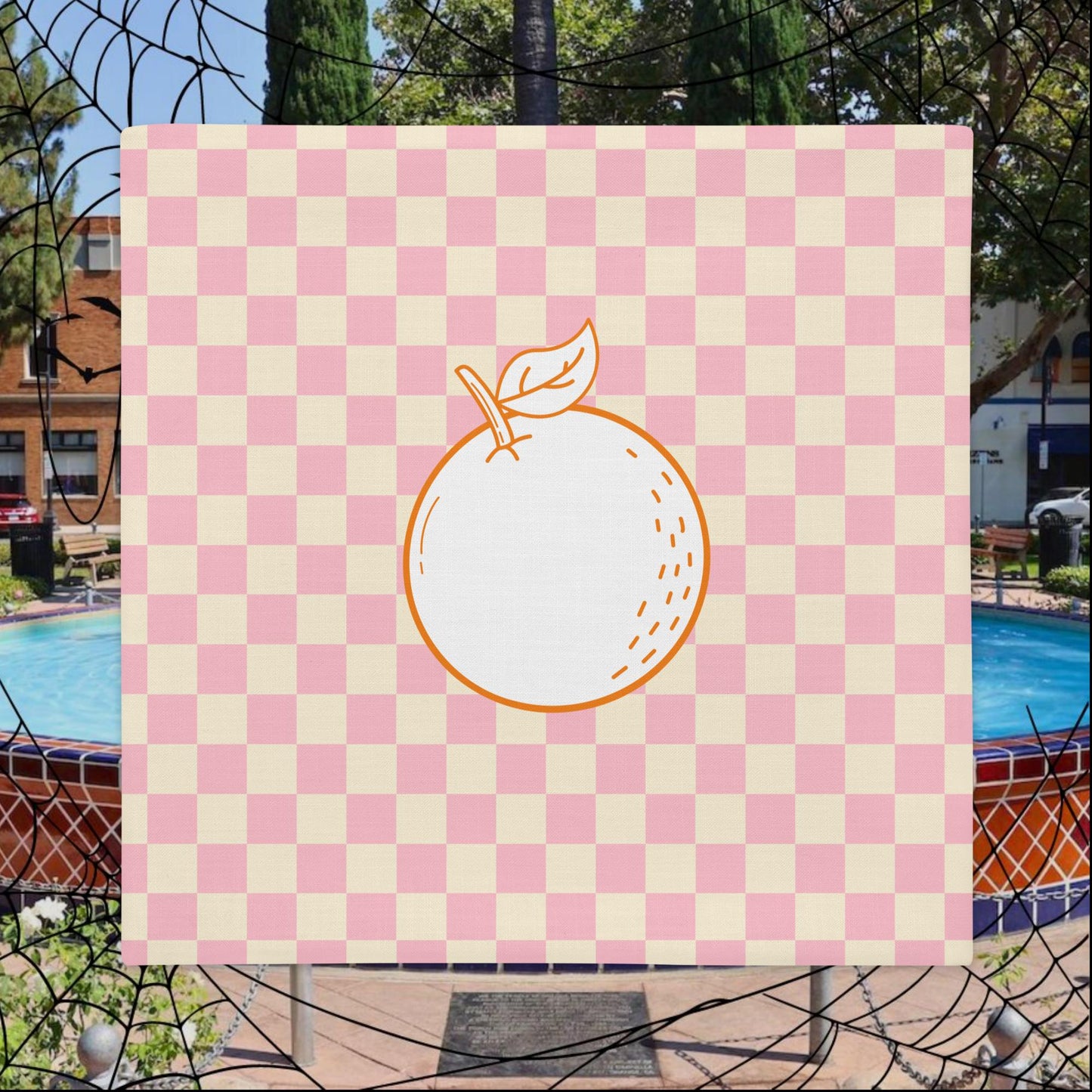 Pink Pumpkin Patch Pillowcase