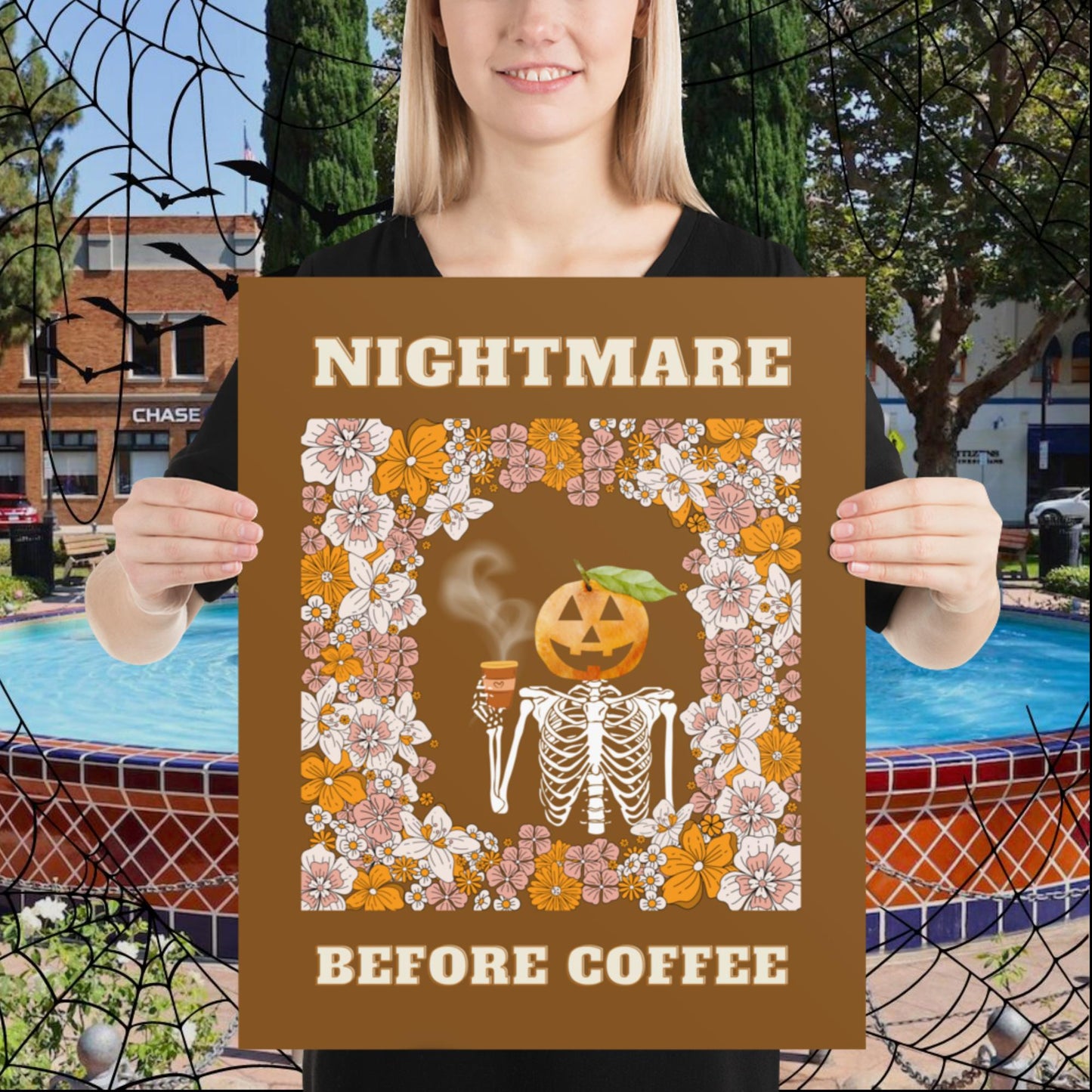 Nightmare Before Coffee Poster
