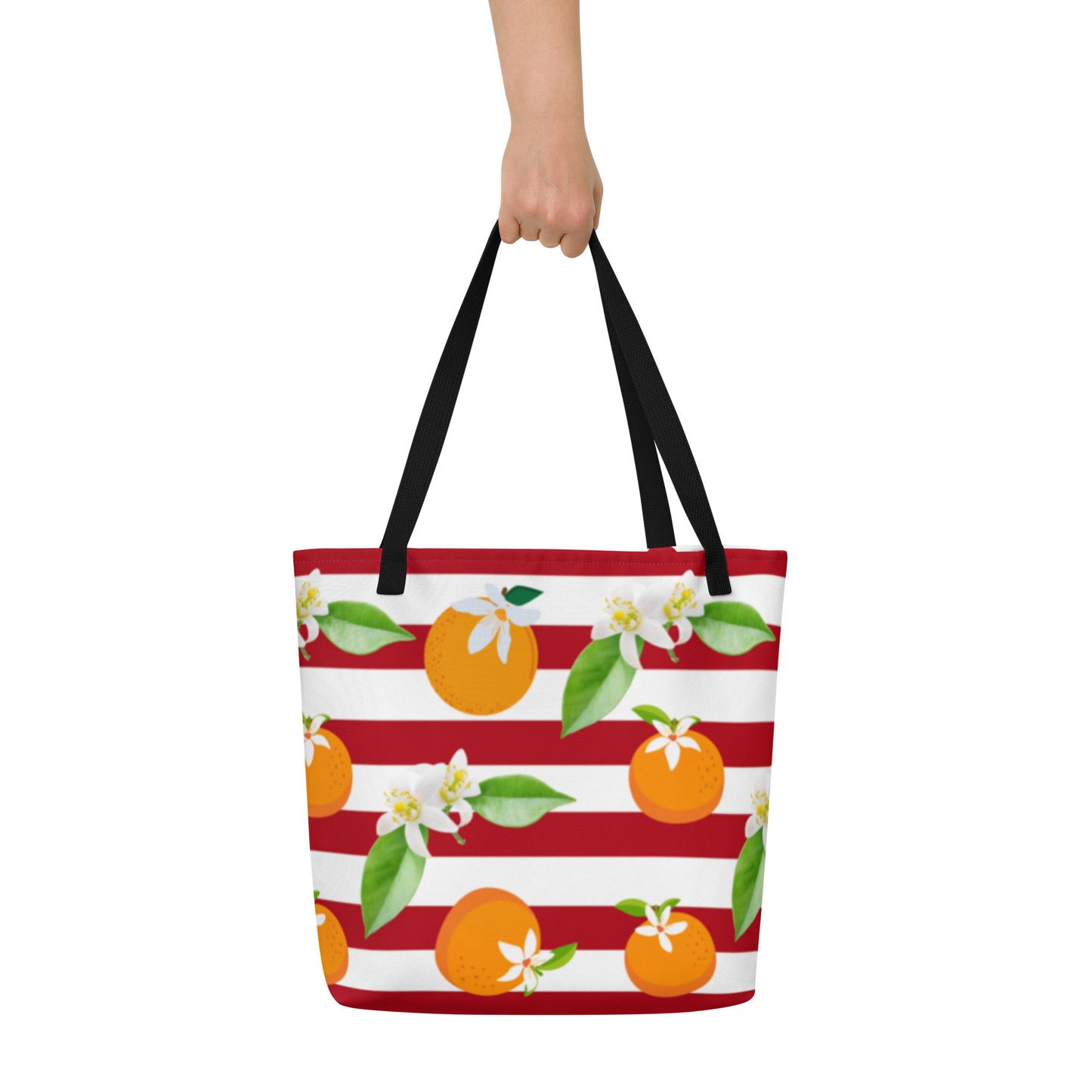 Citrus Stripes Tote