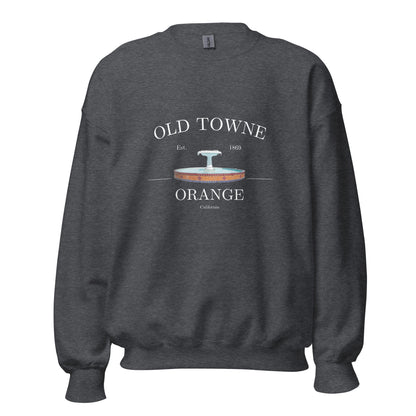 Orange Plaza Fountain Sweatshirt