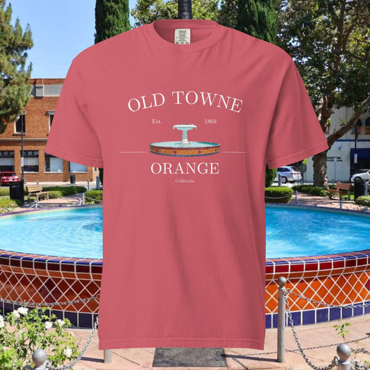 Orange Plaza Fountain Tee